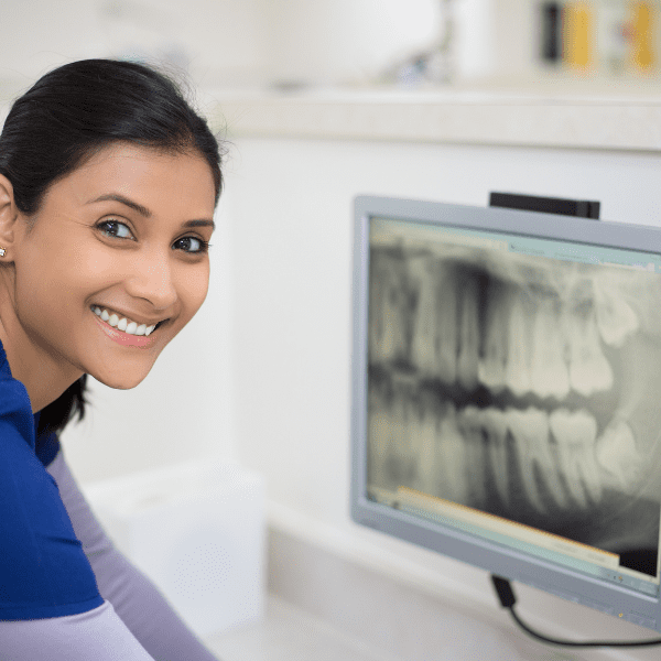 radiology trained dental nurse